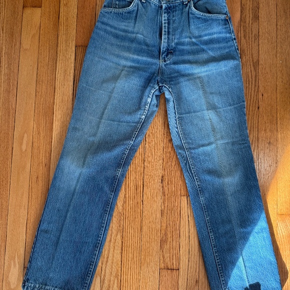 VINTAGE 80s/90s Women’s Denim Jeans LEE Bootcut - Picture 2 of 8